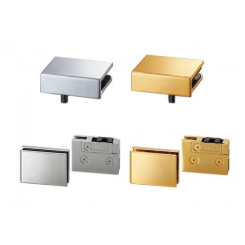 Inset Glass Hinge (With Bracket)